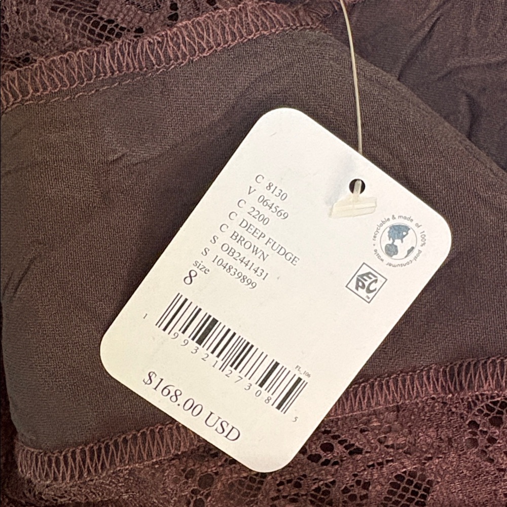 Free People Maybe Forever Maxi Dress in Deep Fudge - Picture 14 of 14